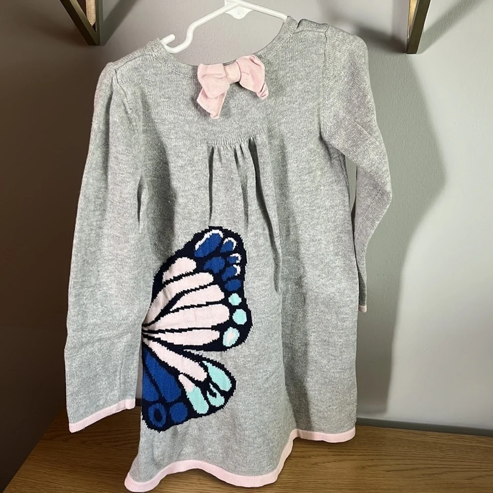 Gymboree Butterfly Sweater Dress